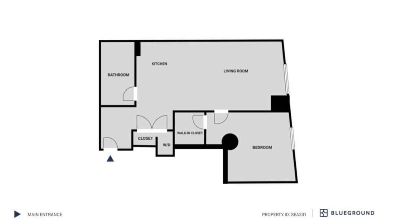 Belltown 1br W Gym Lounge Nr Waterfront Sea-231 Seattle